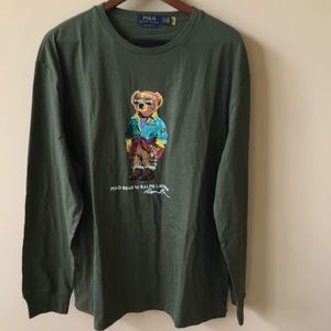 NWT Polo RL cotton LS tee